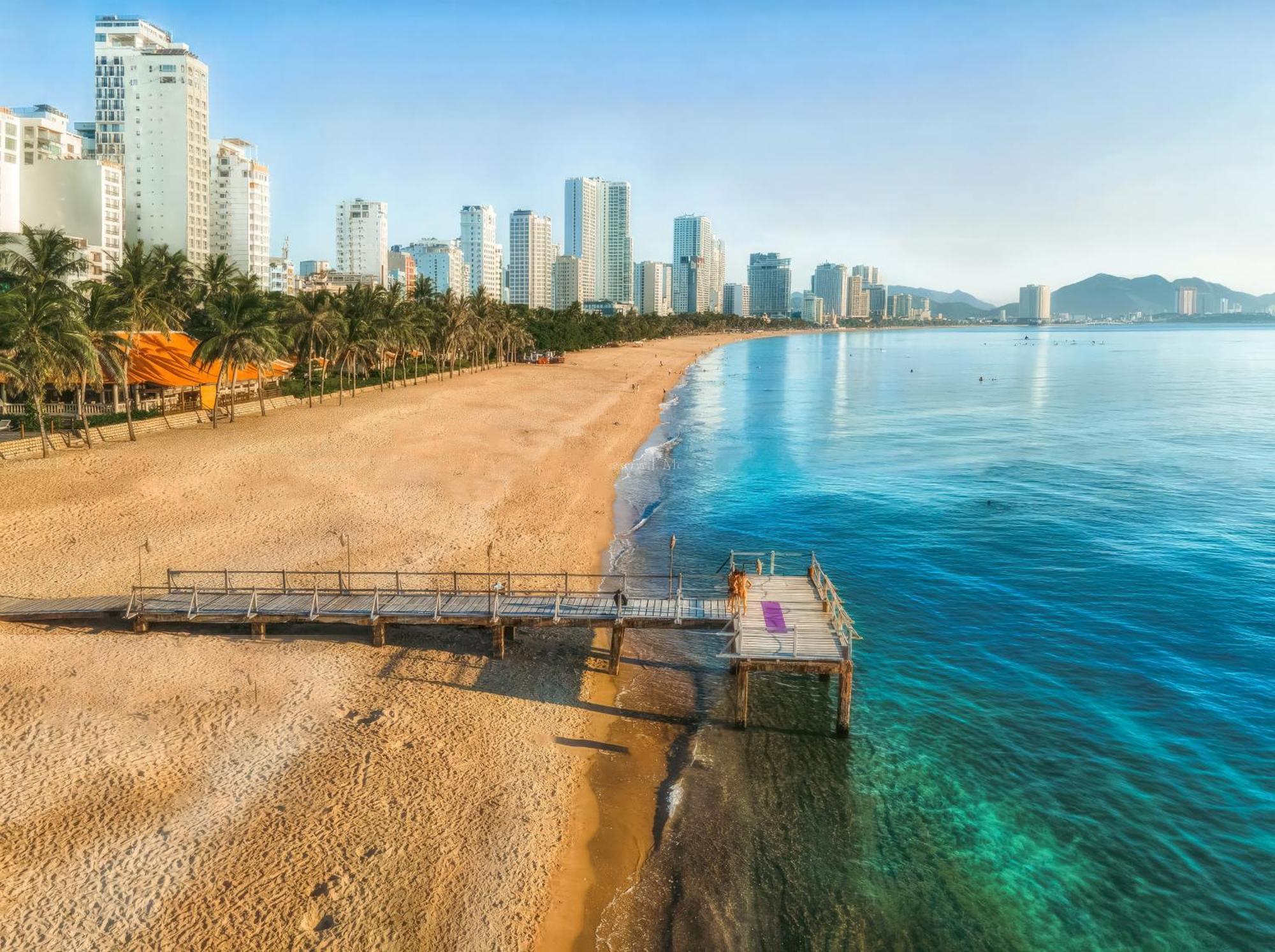 Jk.Boutique Oceanfront Panorama Residence Нячанг Экстерьер фото